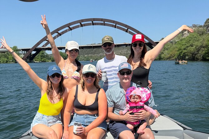 2 hr Lake Austin Boat Cruise. BYOB (Private - up to 12 guests) - On the water: Bentley pontoon comfort, life jackets, and shade