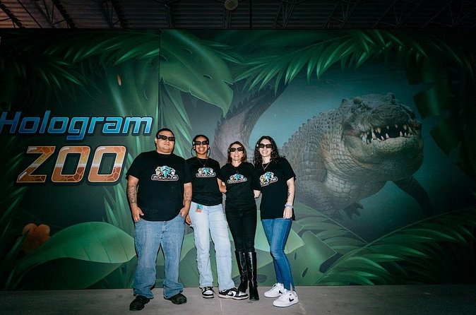 Africa Hologram Adventure at Zoocade - The immersive hologram room option