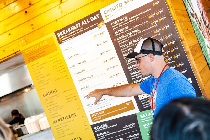 Austin Breakfast Taco Tour - Stop One: First Taco Bite Plus Coffee If You Want It