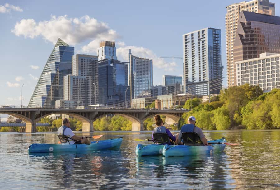 Austin: Downtown Skyline Kayaking Tour - Getting geared up: instruction, equipment, and safety comfort