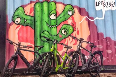 Austin Electric Bike Tour: Let it Ride - Start at Barton Springs: bikes, helmets, and a safety check that actually helps