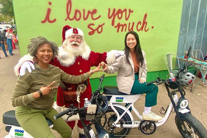 Austin Good Vibes E-Bike Tours - The First Stops: ATX Sign, Library Views, and Willie Nelson’s Statue