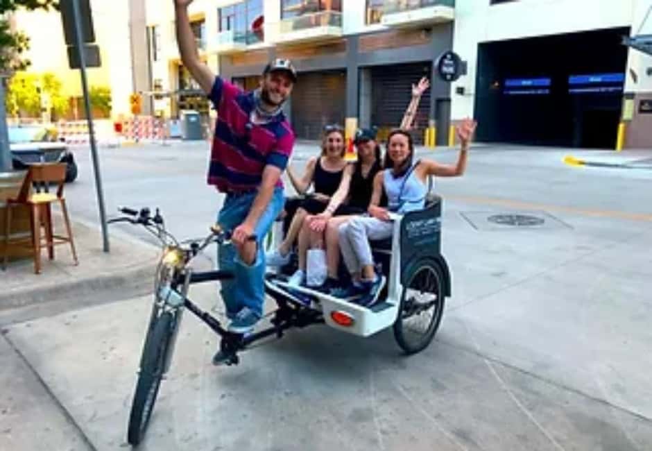 Austin: Historic Pedicab Tour - Why Pedal Power Works for Austin Sightseeing
