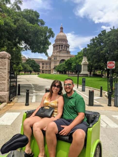 Austin: Historic Pedicab Tour - Texas State Capitol Grounds: The Best First Stop for Architecture Photos