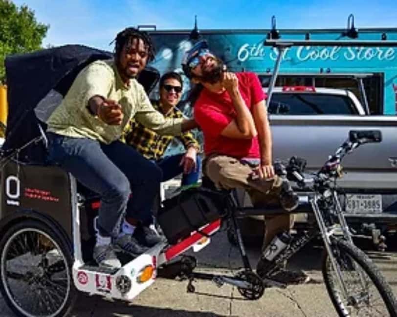 Austin: Historic Pedicab Tour - Getting On: Hotel Pickup and the Visitor Center Meet-Up