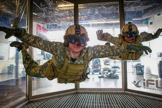 Austin Indoor Skydiving Experience with 2 Flights & Personalized Certificate - Entering The Wind-Tunnel at iFLY Austin (US-183 Suite a)