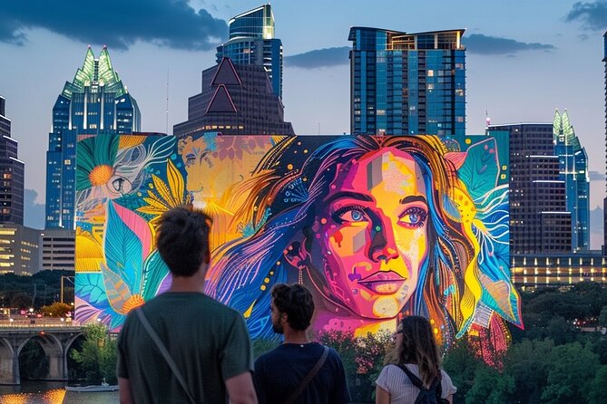 Austin Mural and Instagram Tour by Electric Pedicab - Entering East 6th Street’s Mural Mile