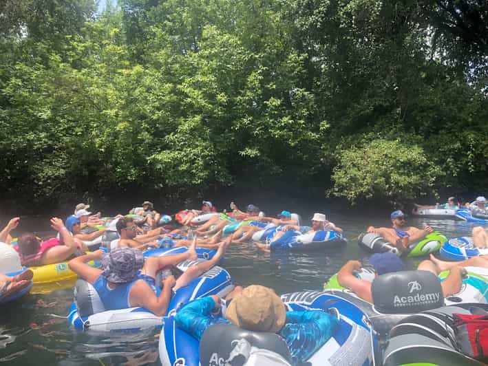 Austin: San Marco River BYOB Guided Tubing Expereince - Floating the San Marcos River for 2.5 hours: the real reason this works