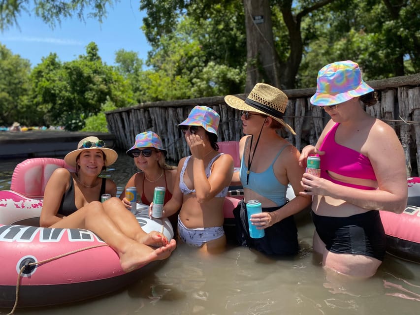 Austin: San Marco River BYOB Guided Tubing Expereince - BYOB done right: coolers, ice, and the no-glass rule