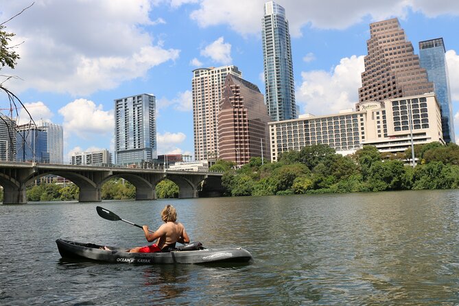 Austin Skyline Kayak Tour - What You’ll See: Austin City Hall, Library, and the Google Buildings
