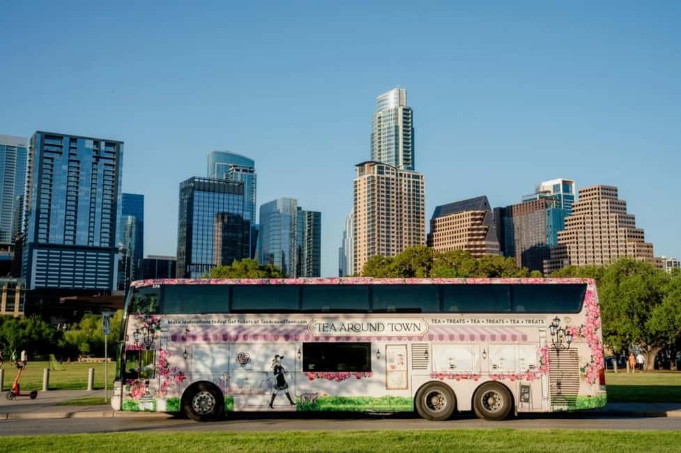Austin: Tea Around Town Bus Tour with Live Music - What this Austin tea bus really feels like (not just a menu)