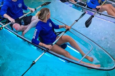 Clear Kayak Sunset Glow Tour - Tandem Paddling: Perfect for Couples, Serious About Coordination