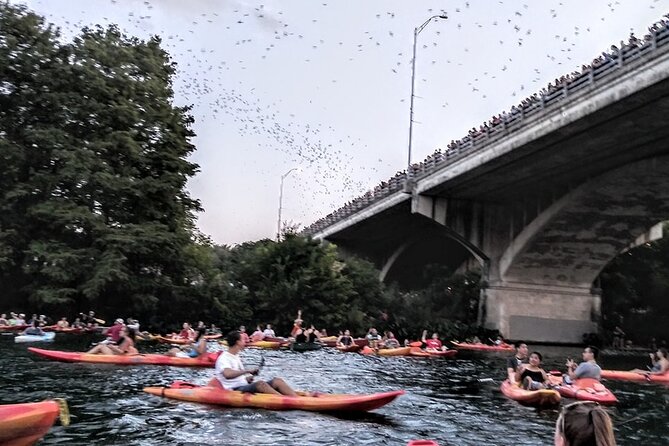 Congress Avenue Bat Bridge Kayak Tour in Austin - Paddling prep: keep your expectations realistic about first-time kayaking