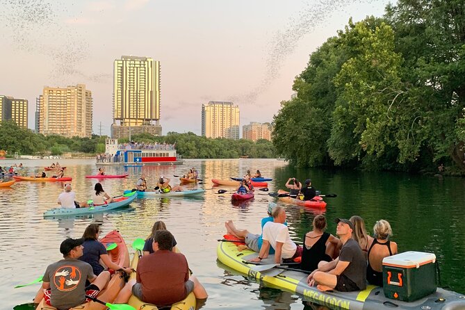 Downtown Austin Giant Paddleboard Sunset Tour with Bats - Congress Avenue Bridge bats: what you’re actually going for