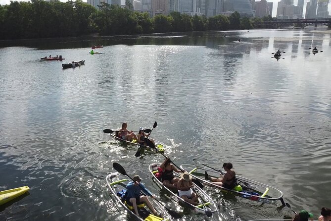 Downtown Austin Skyline Clear Kayak Tour at Lady Bird Lake - Stop 1: Lady Bird Lake and the Ann and Roy Butler Trail vibe