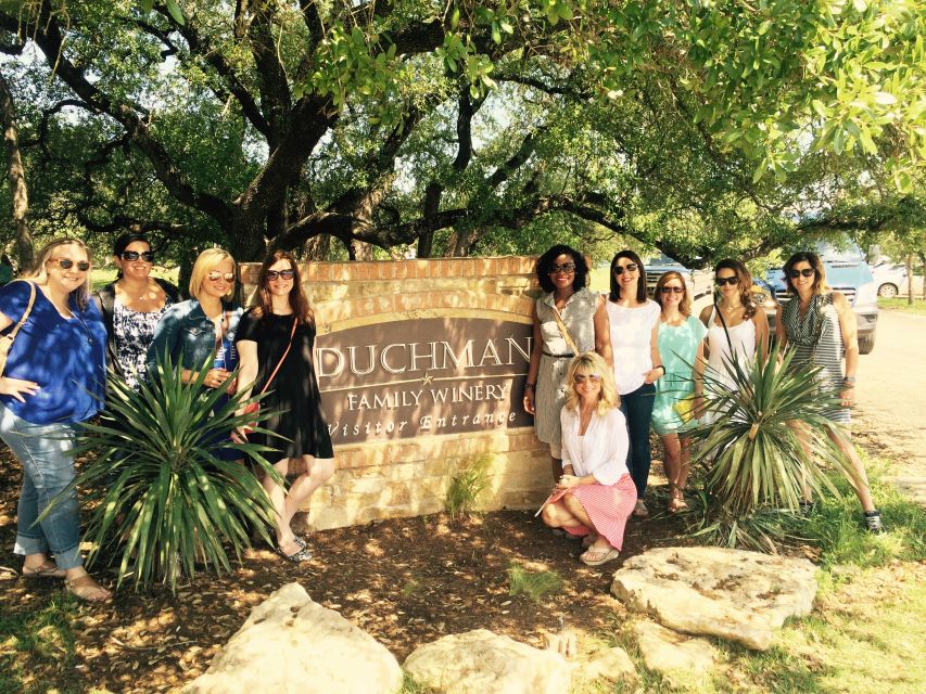 From Austin: Half-Day Hill Country Wine Shuttle - Meeting at the Austin Visitor Center (and Parking That Won’t Stress You Out)