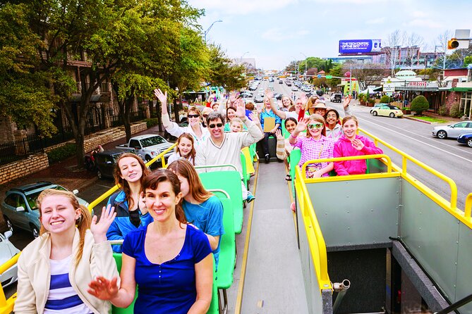 Full-Day Double Decker Austin Hop On Hop Off Sightseeing Tour - Hop-on logic: one loop, then a real 90-minute rhythm