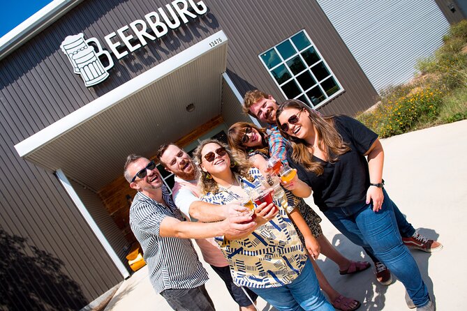 Half-Day Hill Country Brewery and Distillery Shuttle from Austin - Stop 1: Fitzhugh Brewing and Its Family-Friendly Silo-Style Setup