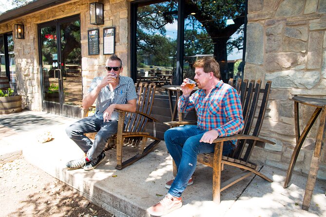 Half-Day Hill Country Brewery and Distillery Shuttle from Austin - The Guides Make the Day: Nick, Evan, Jax, and Brent Energy