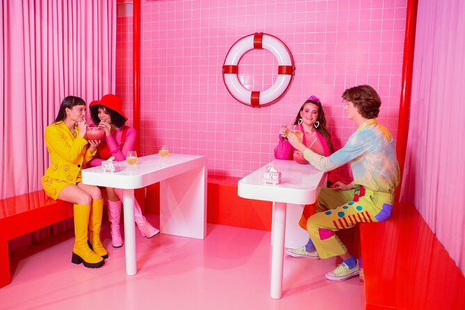 Museum of Ice Cream Austin - Adult Options: Cocktails and a Bar That Changes the Mood