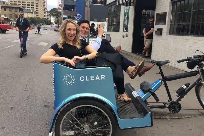 Private Half-Hour Pedicab City Tour of Austin - Pickup, Tickets, and Finding Your Driver Without Stress