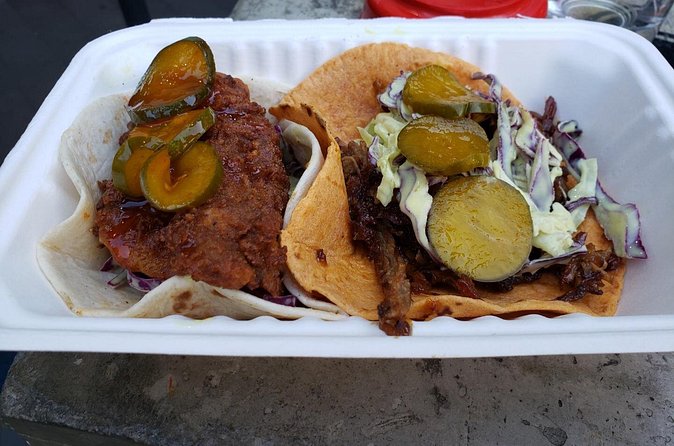 Taco 'Bout Austin Bicycle Tour - Stop 2: Lazarus Brewing Co East 6th and a Tex-Mex Taco